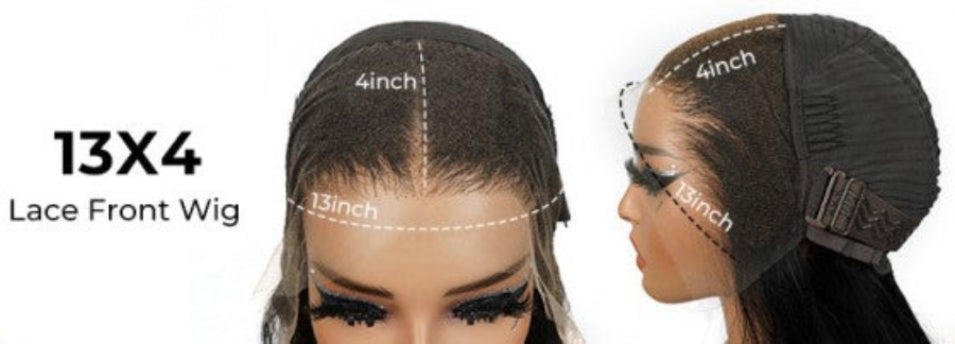 Straight wig