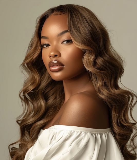 Highlight wig.