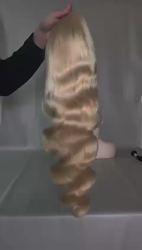 13x4 Platina blonde wig
